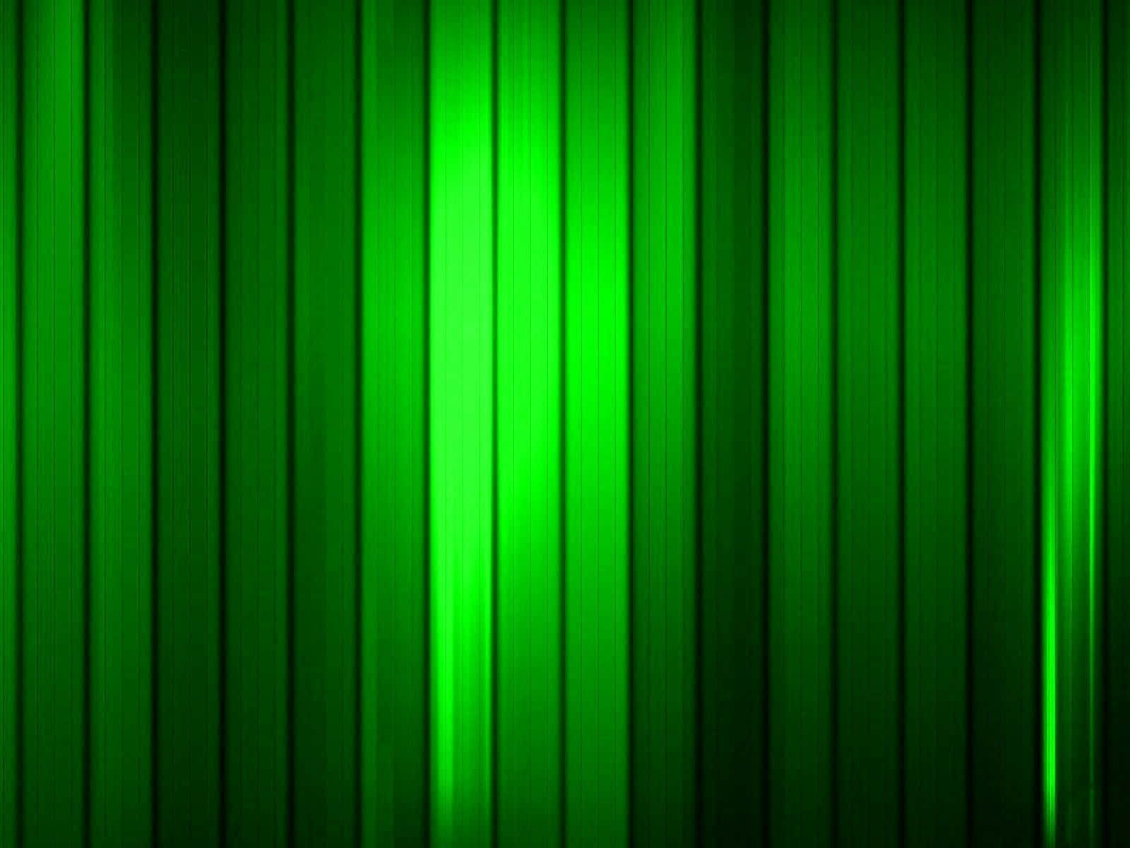 A vibrant emerald green abstract background