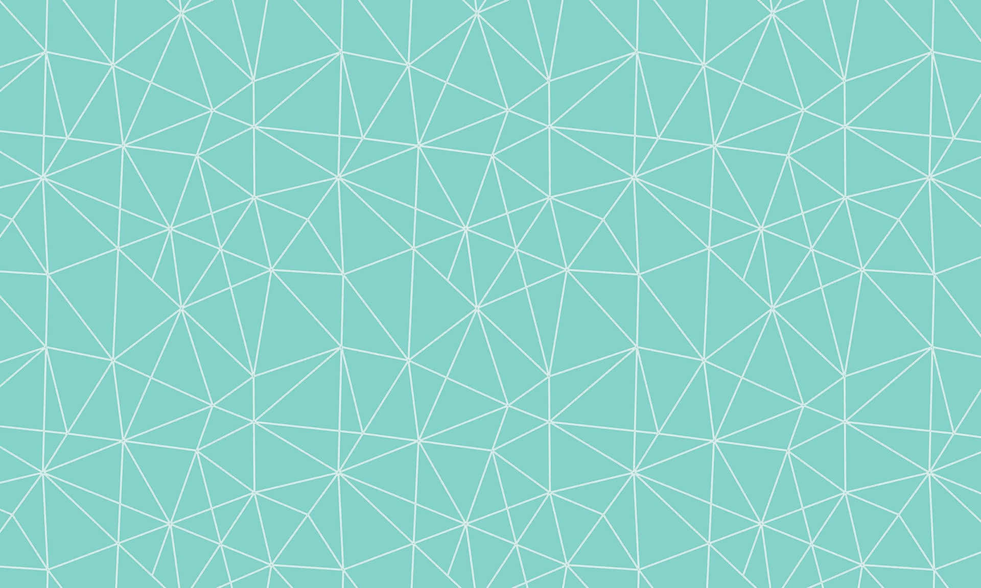 Green Aesthetic Desktop Geometric Triangles Wallpaper