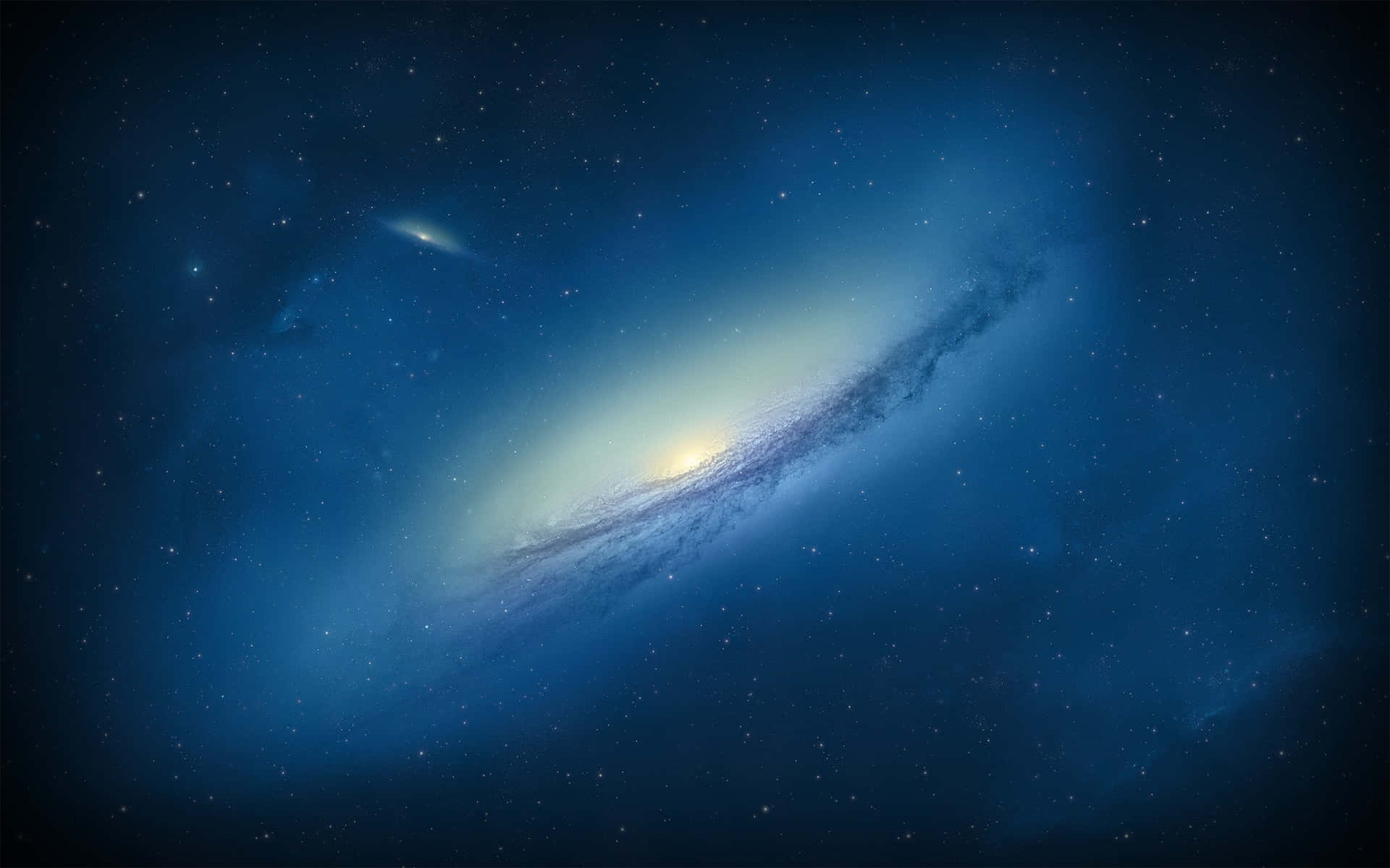 Explore the Wonders of the Green and Blue Galaxy Wallpaper