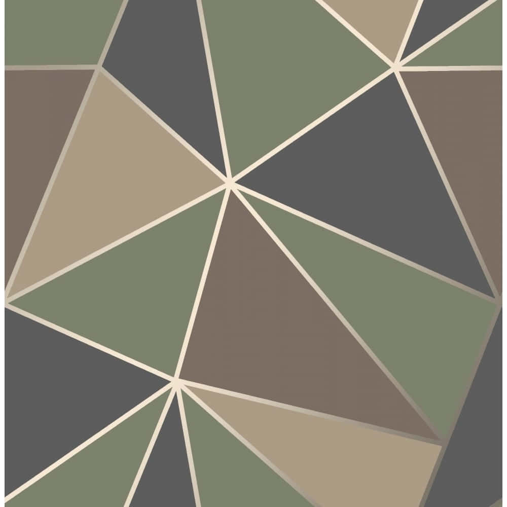 Grøn Og Brun 1000 X 1000 Wallpaper