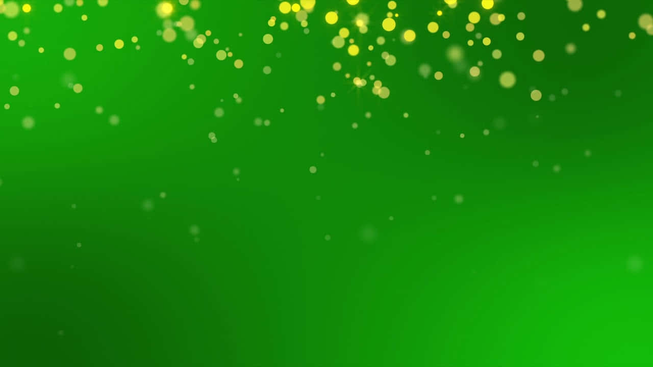 Green And Gold Background 1280 X 720
