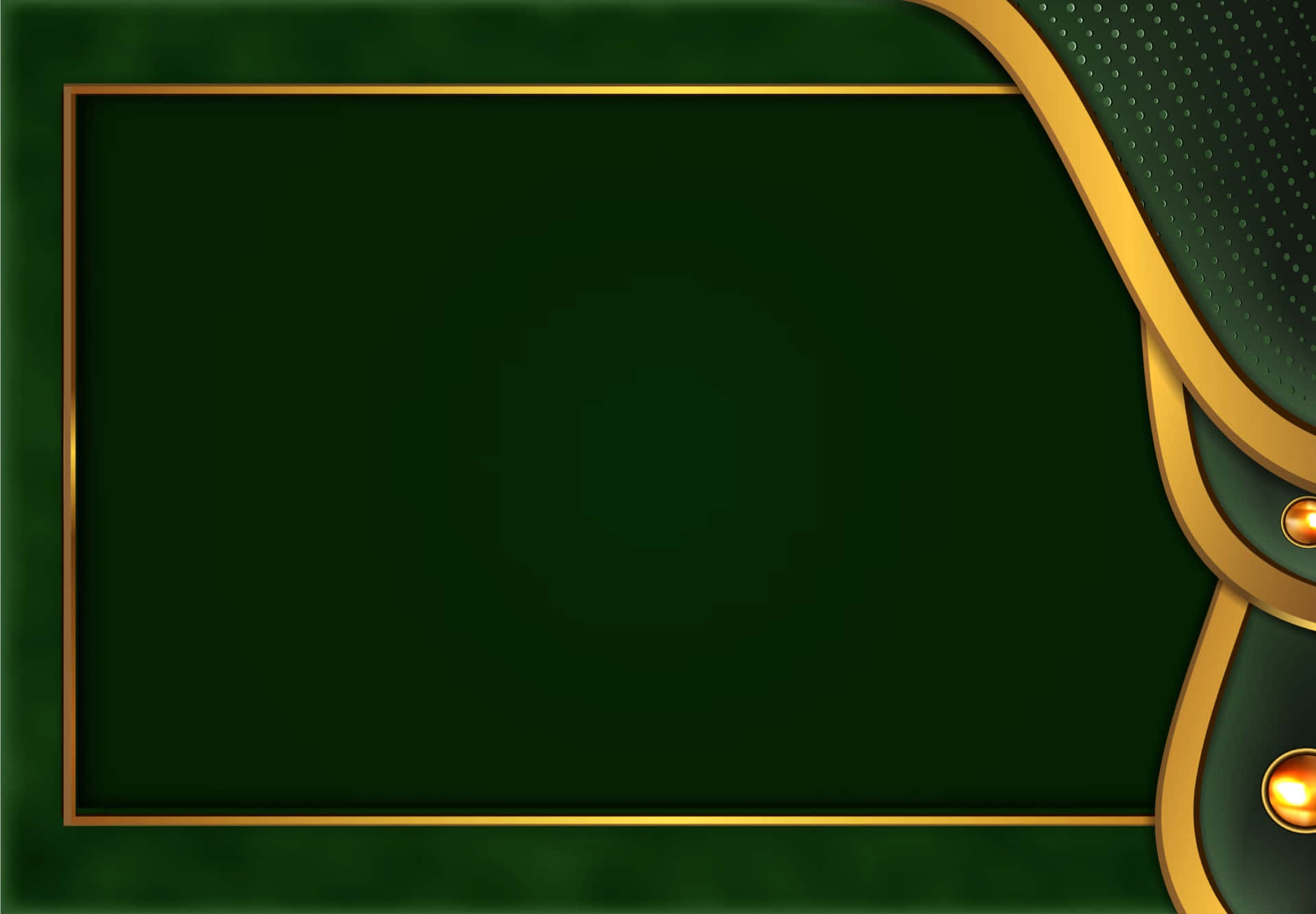 Green And Gold Background 1920 X 1333