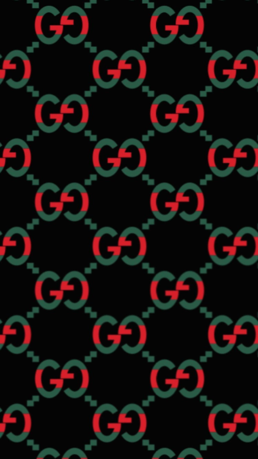Download Green And Red Gucci Pattern Wallpaper 