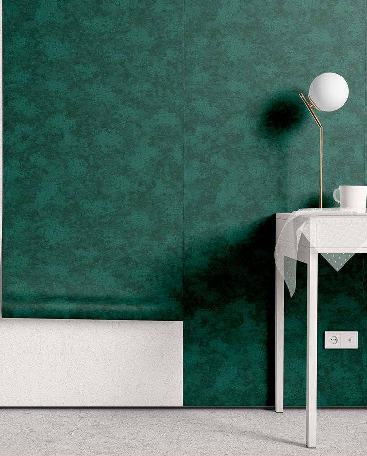 Green And White Aesthetic Room Wallpaper