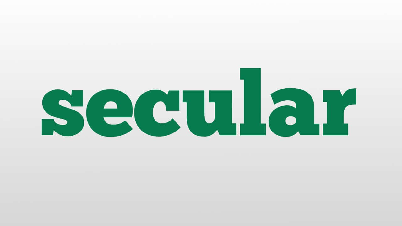 Green And White Secular Word Art Wallpaper