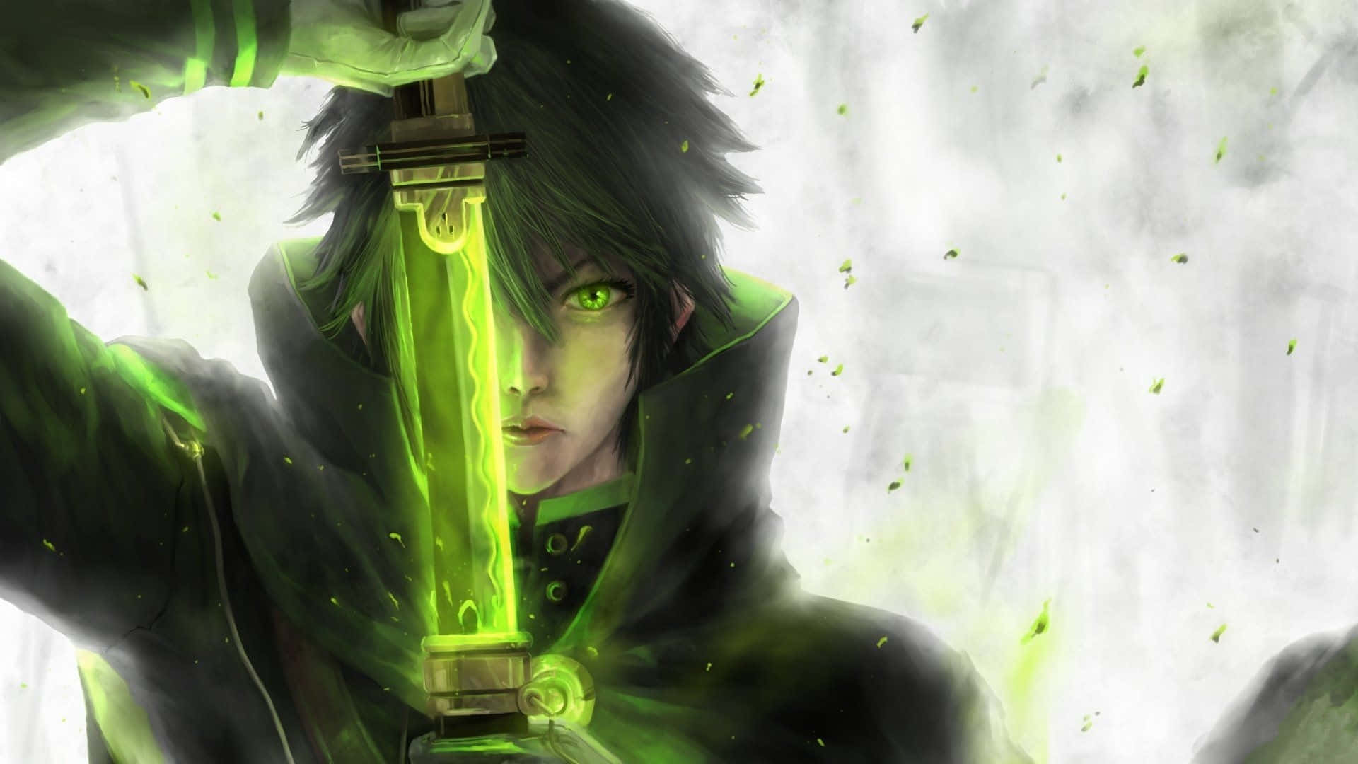Download Green Anime Seraph Of The End Wallpaper 