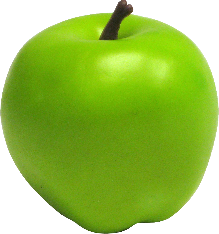 Green Apple Single Fruit PNG