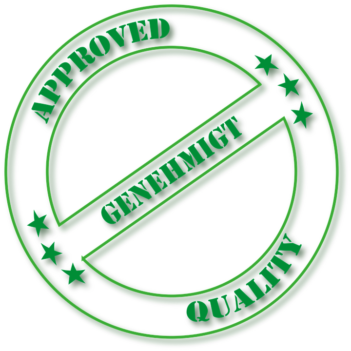 Green Approved Quality Stamp PNG