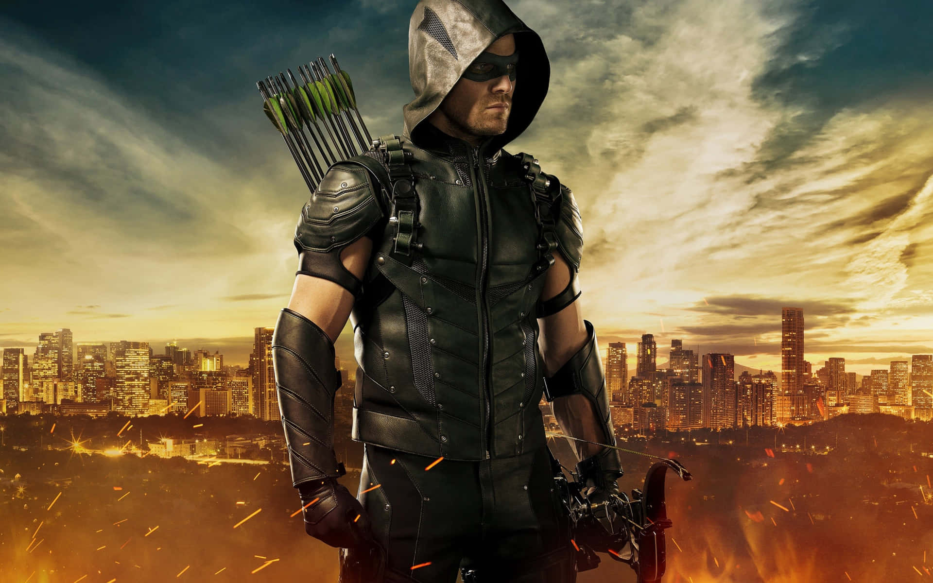 The popular superhero Green Arrow protect no matter the cost