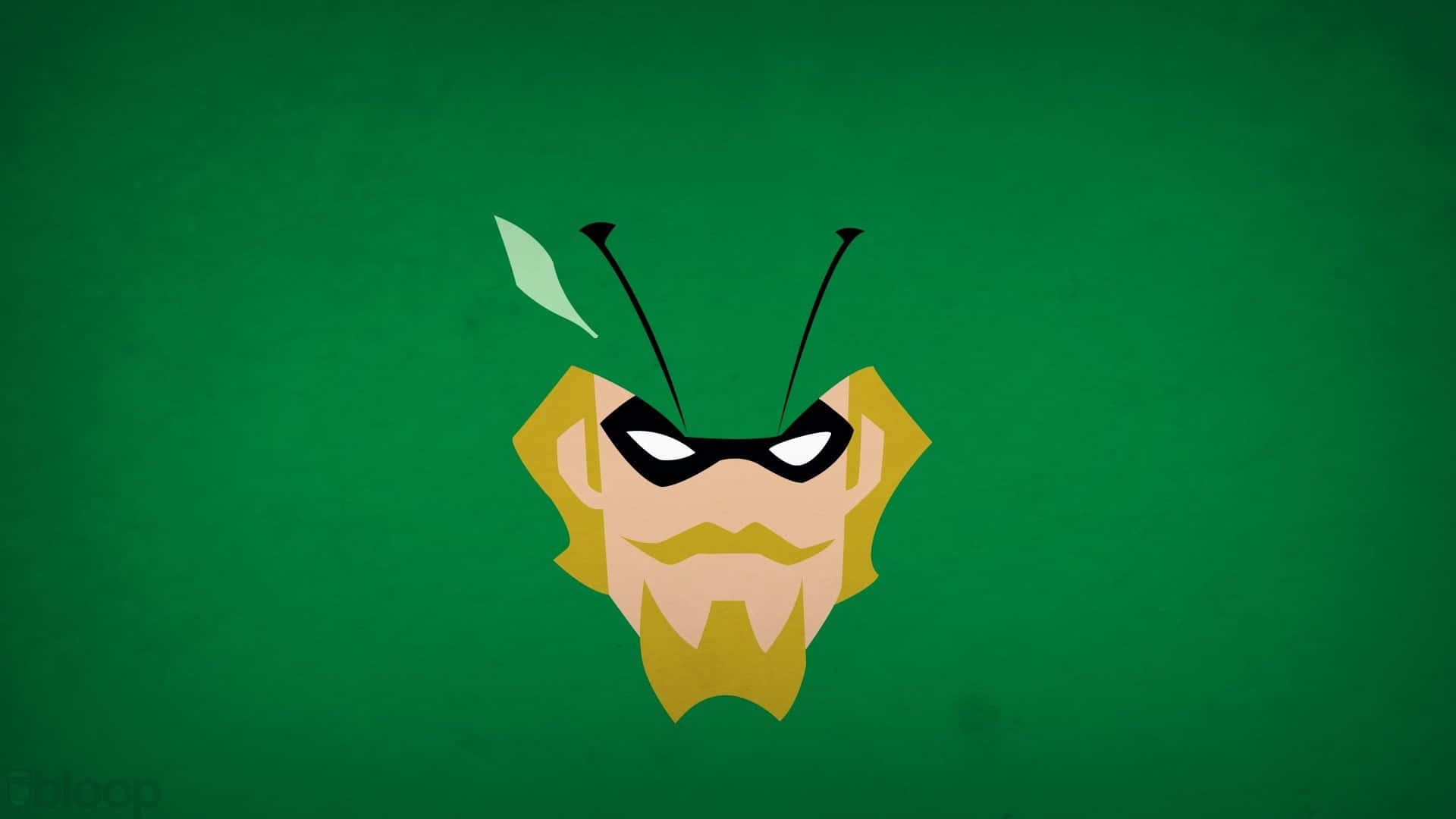 The heroic vigilante Green Arrow ready for action