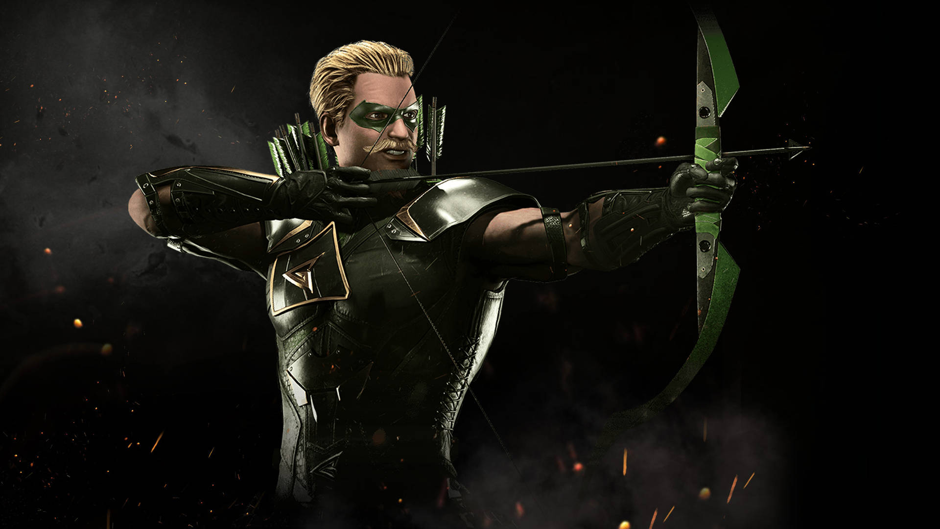 Green Arrow Cg Background
