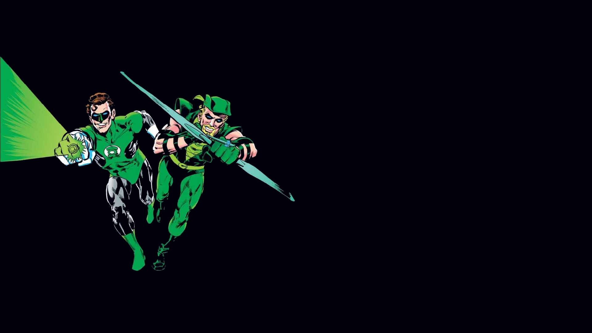 Green Arrow Green Lantern Wallpaper