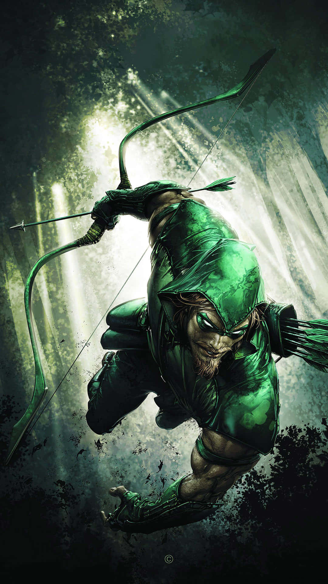 Green Arrow By Dc Comics Wallpaper