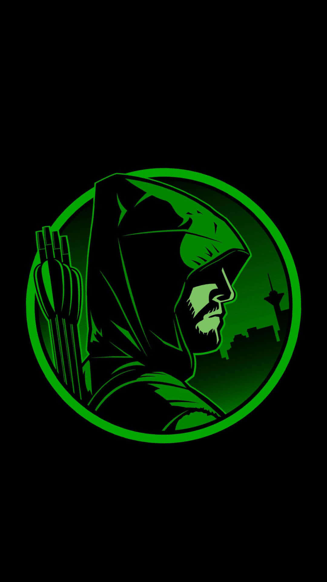 Get Steppin' With The Latest Green Arrow Iphone Wallpaper