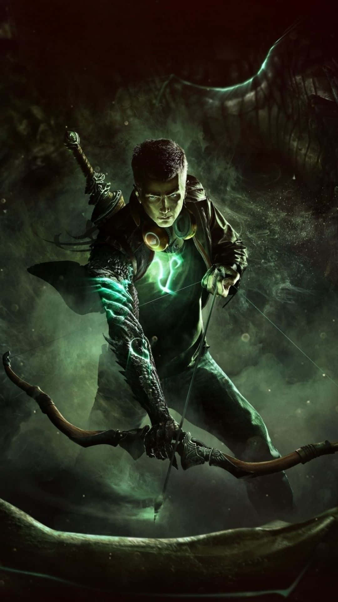 Look Stylish With The New Green Arrow Iphone Wallpaper
