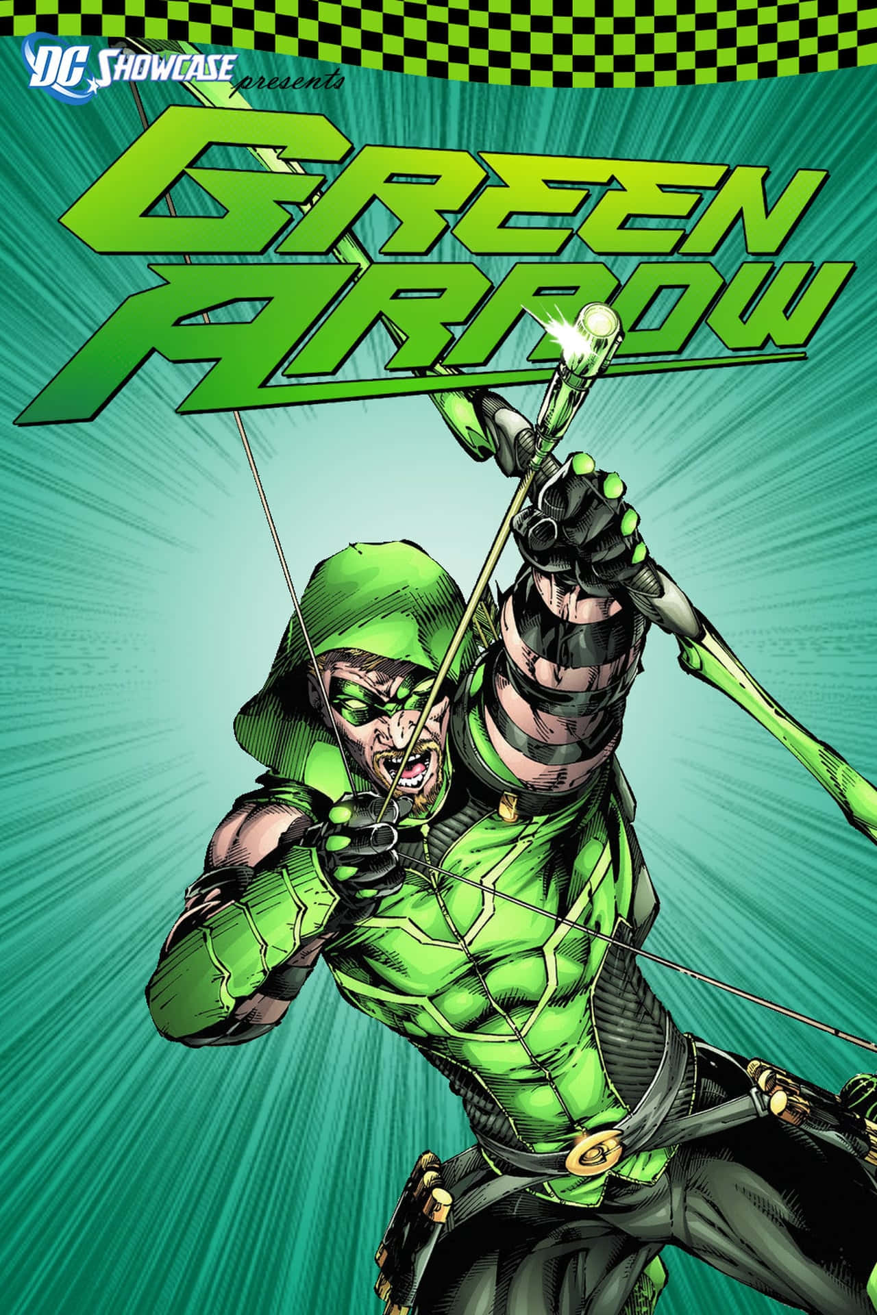 Wallpapervisa Din Superkraft Med Green Arrow Iphone-bakgrundsbild. Wallpaper