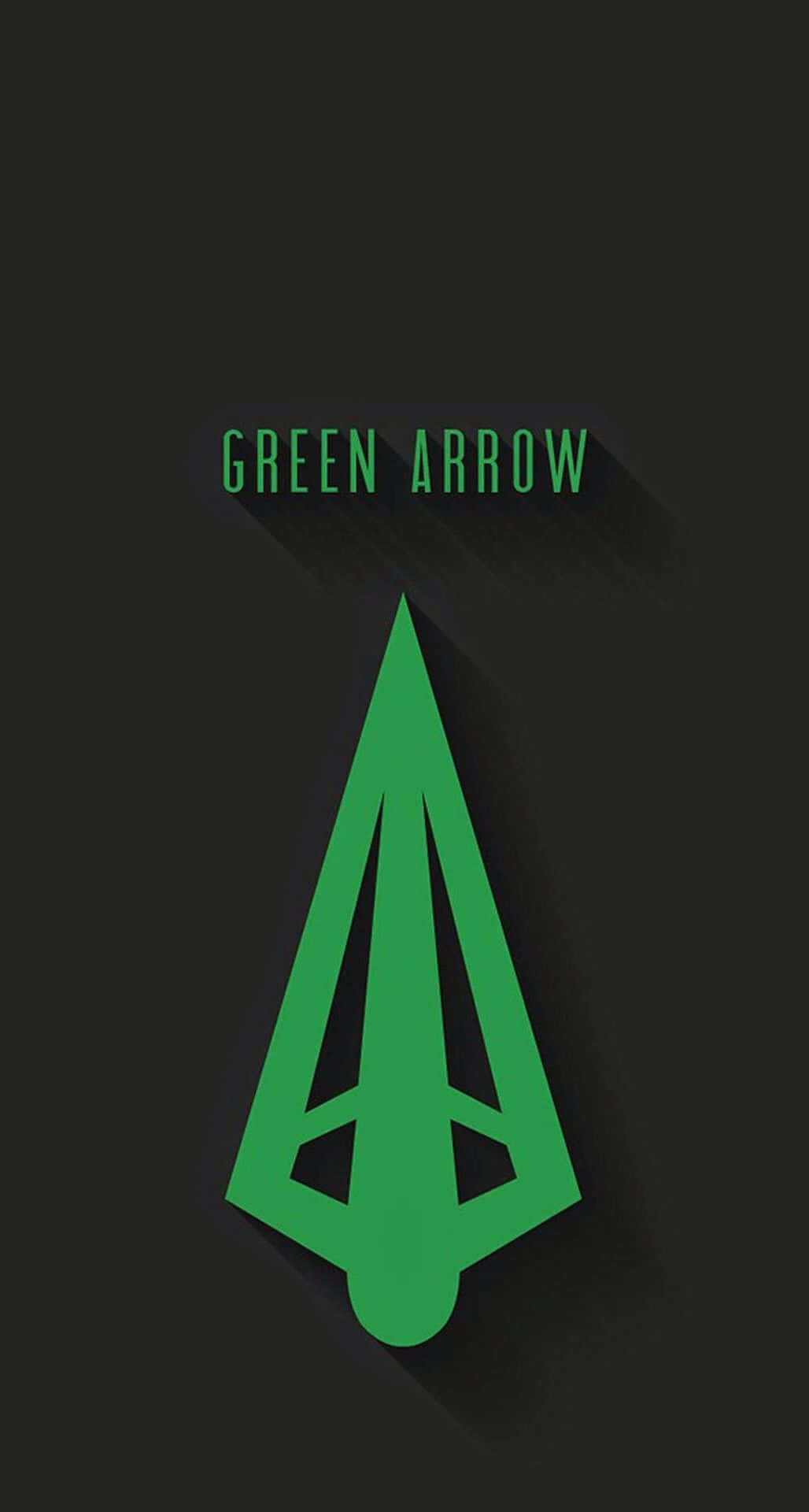 Show Off Your Style With The New Stunning Green Arrow Iphone Wallpaper
