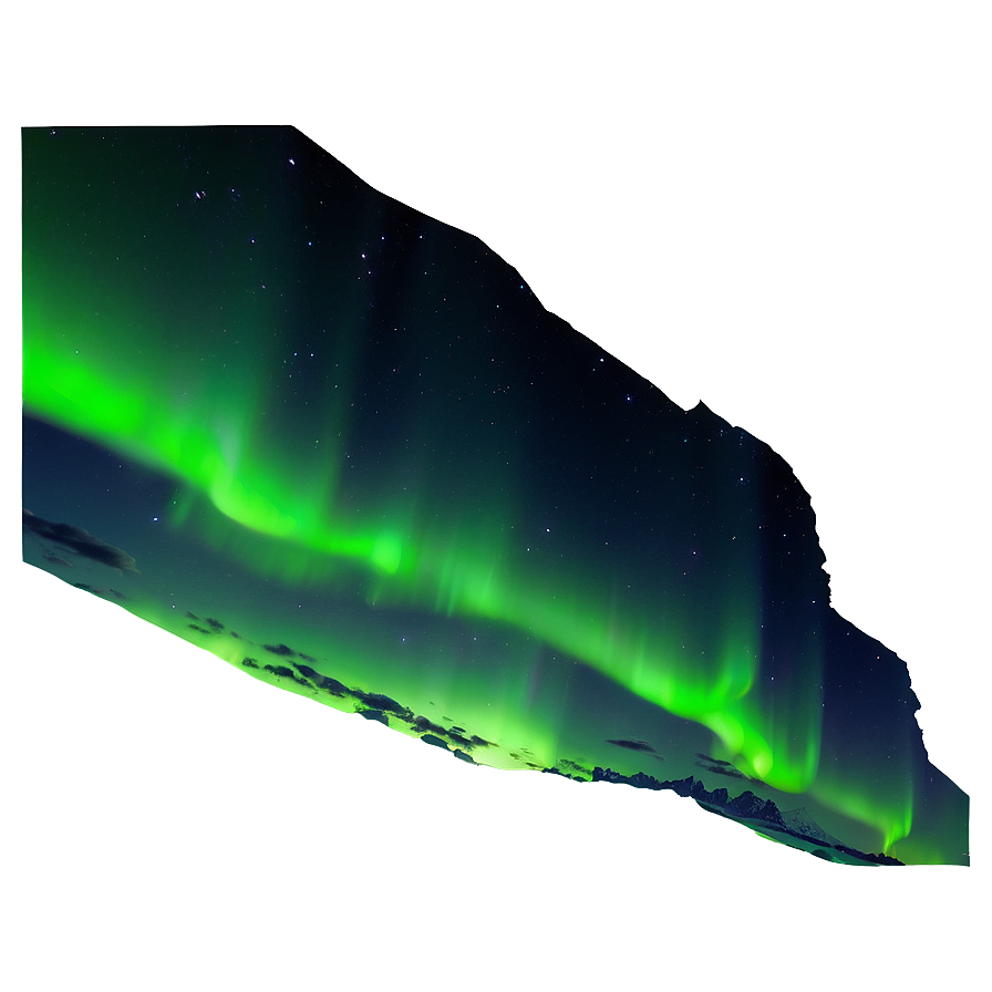 Green Aurora Borealis Png Nmn PNG