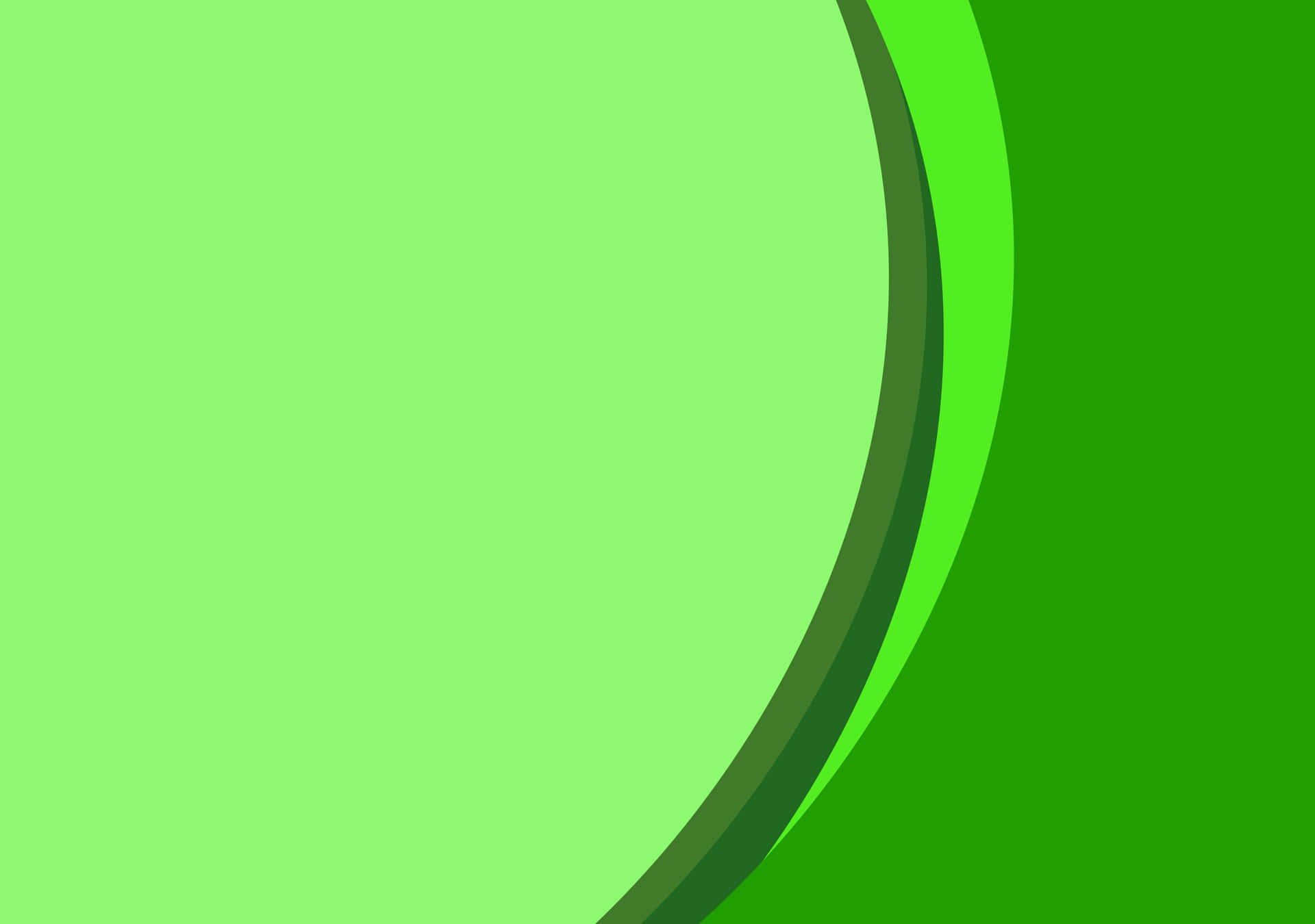 A bright and vibrant green background with a hint of yellow in the middle