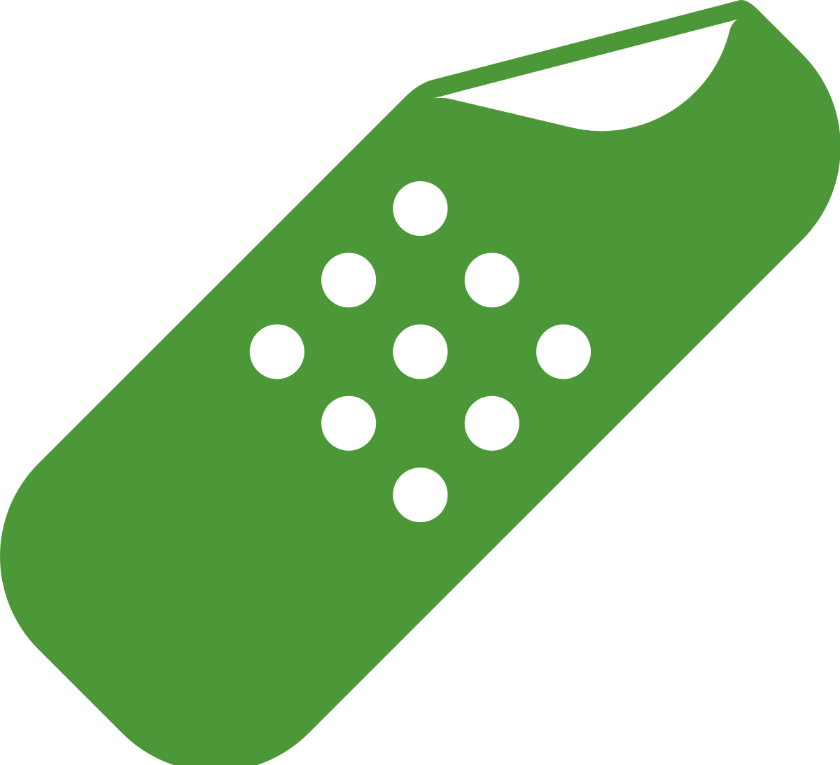 Green Bandaid Graphic PNG