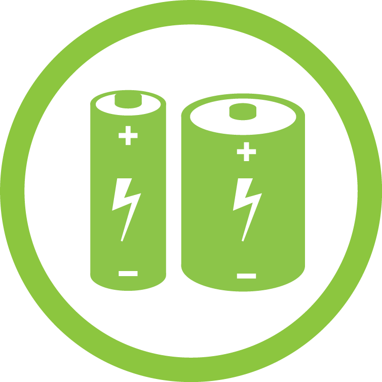 Green Battery Icon Vector PNG