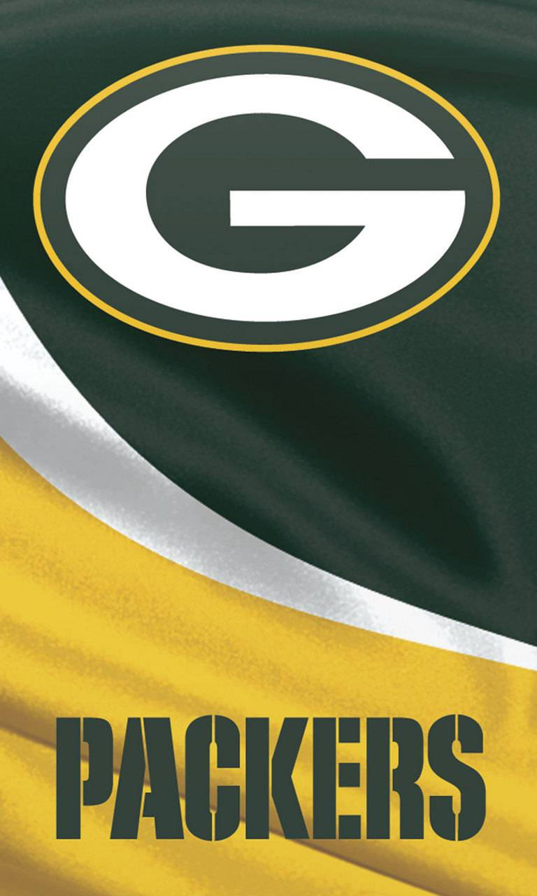 Green Bay Packers Draped Flag Wallpaper