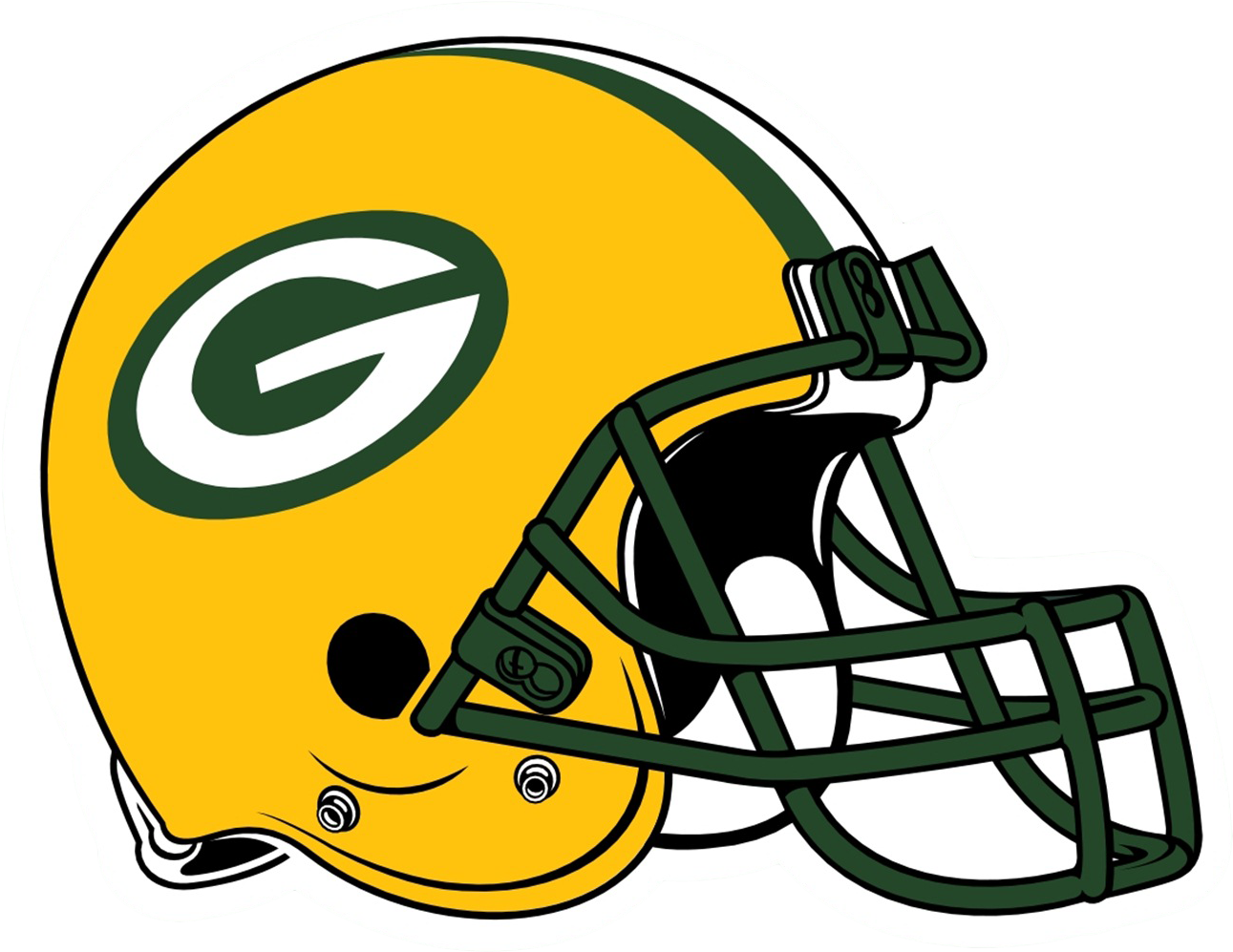 Green Bay Packers Helmet Logo PNG