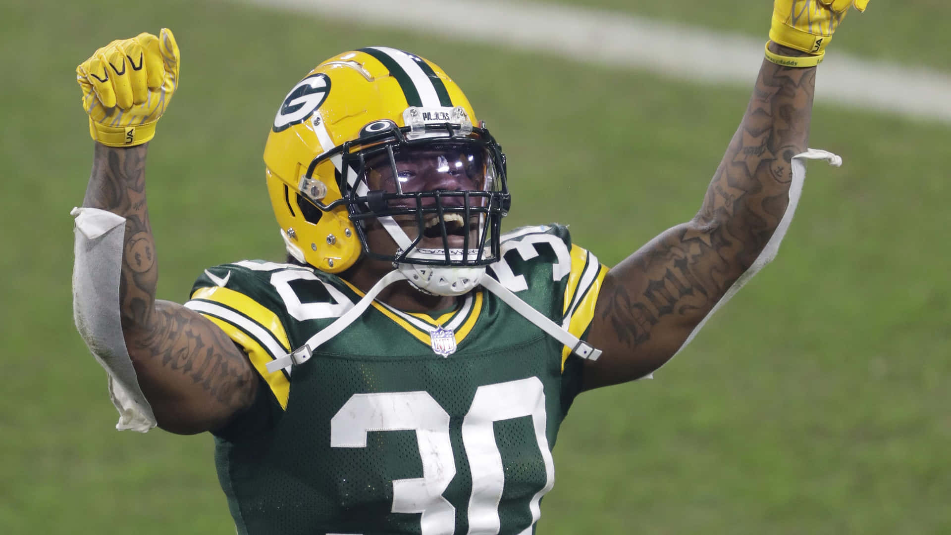 Green Bay Packers Pelaajan Juhla Taustakuva