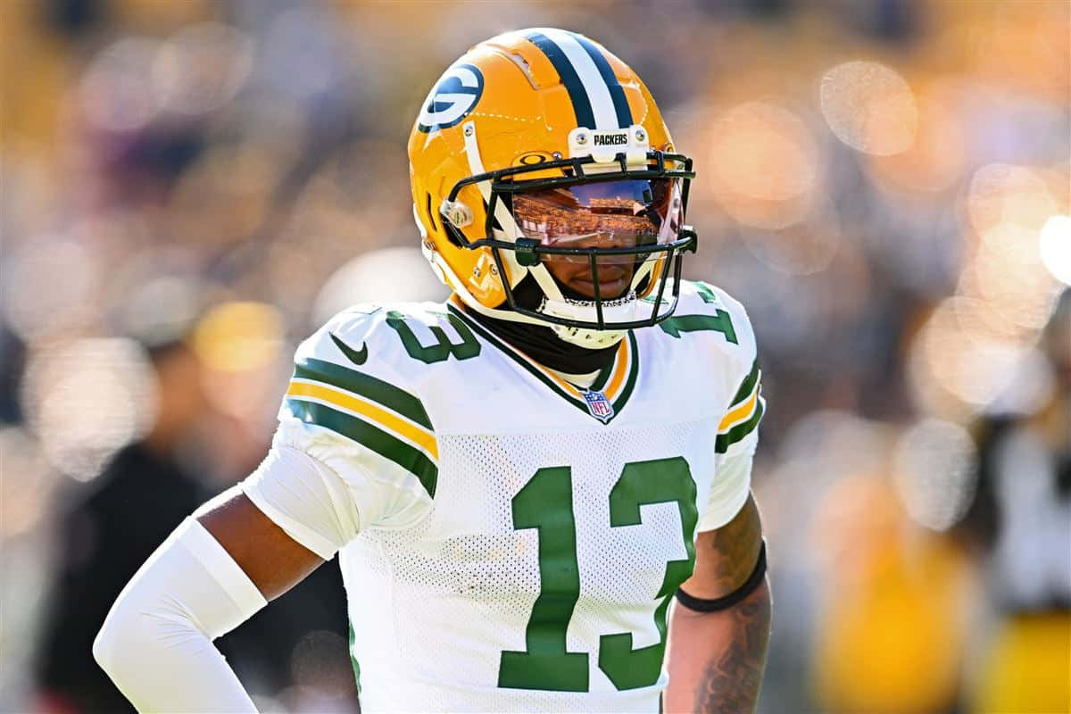 Green Bay Packers Player Number13 Wallpaper
