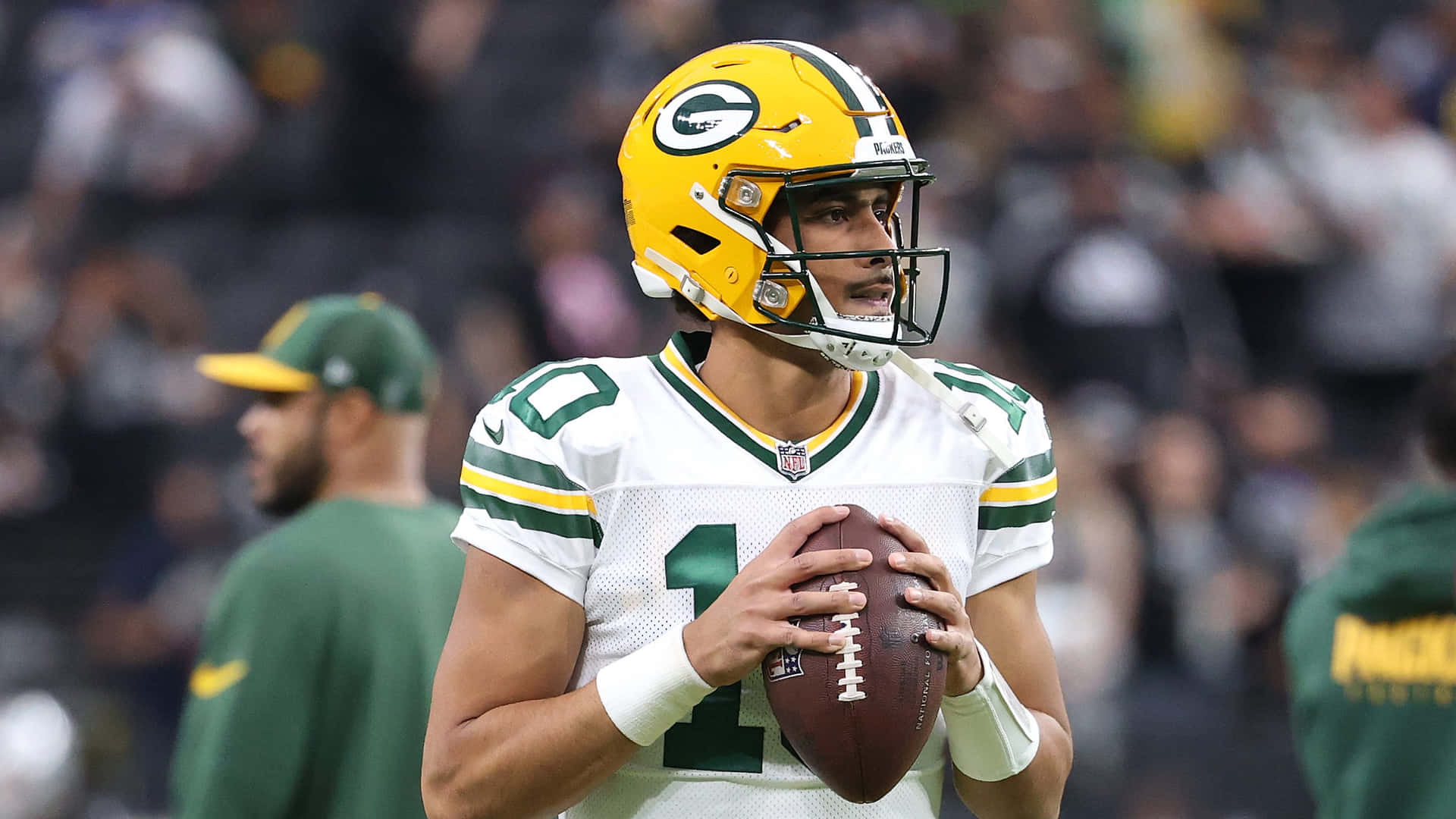 Green Bay Packers Quarterback Voorbereiding Achtergrond