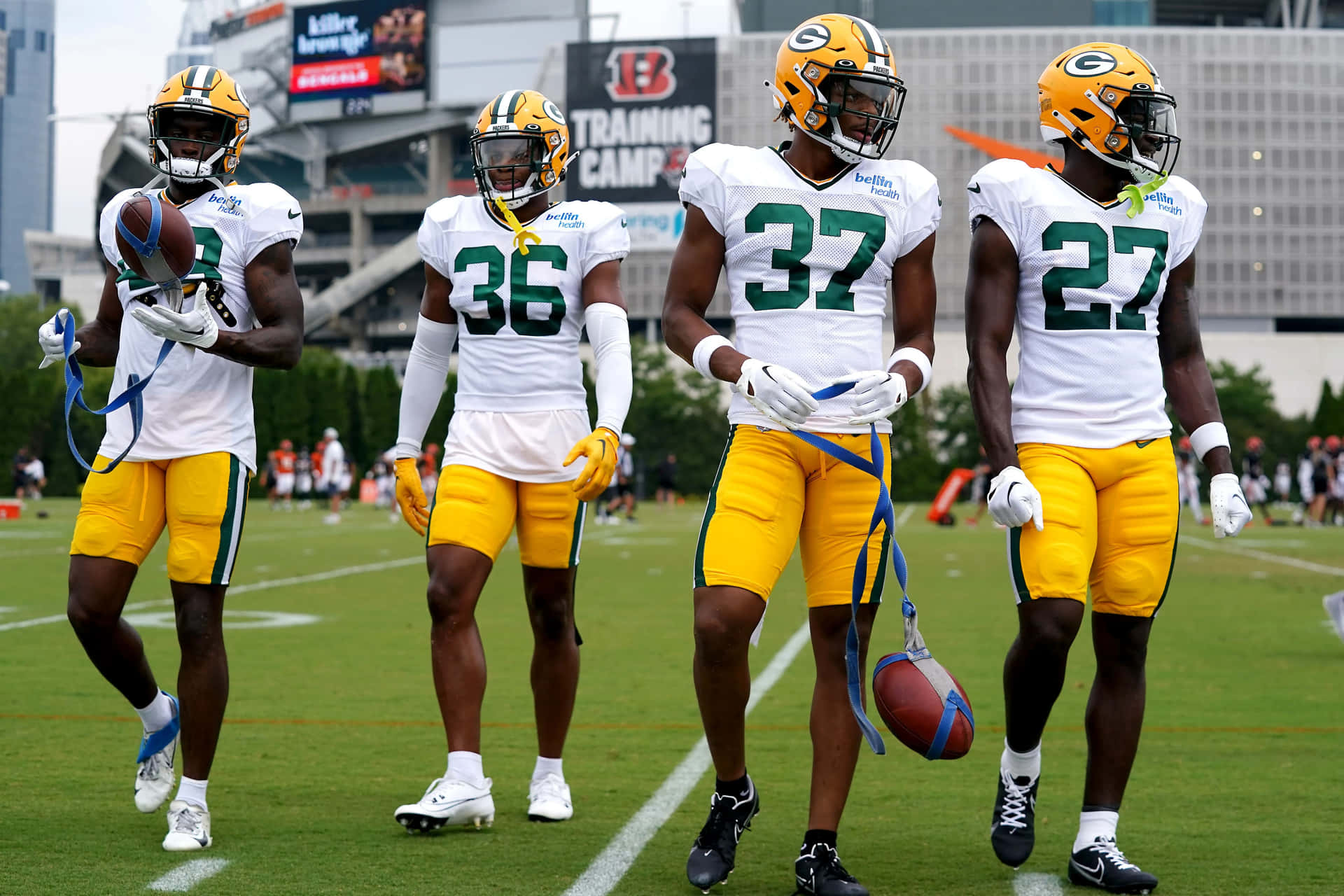 Green Bay Packers Training Camp Players Wallpaper