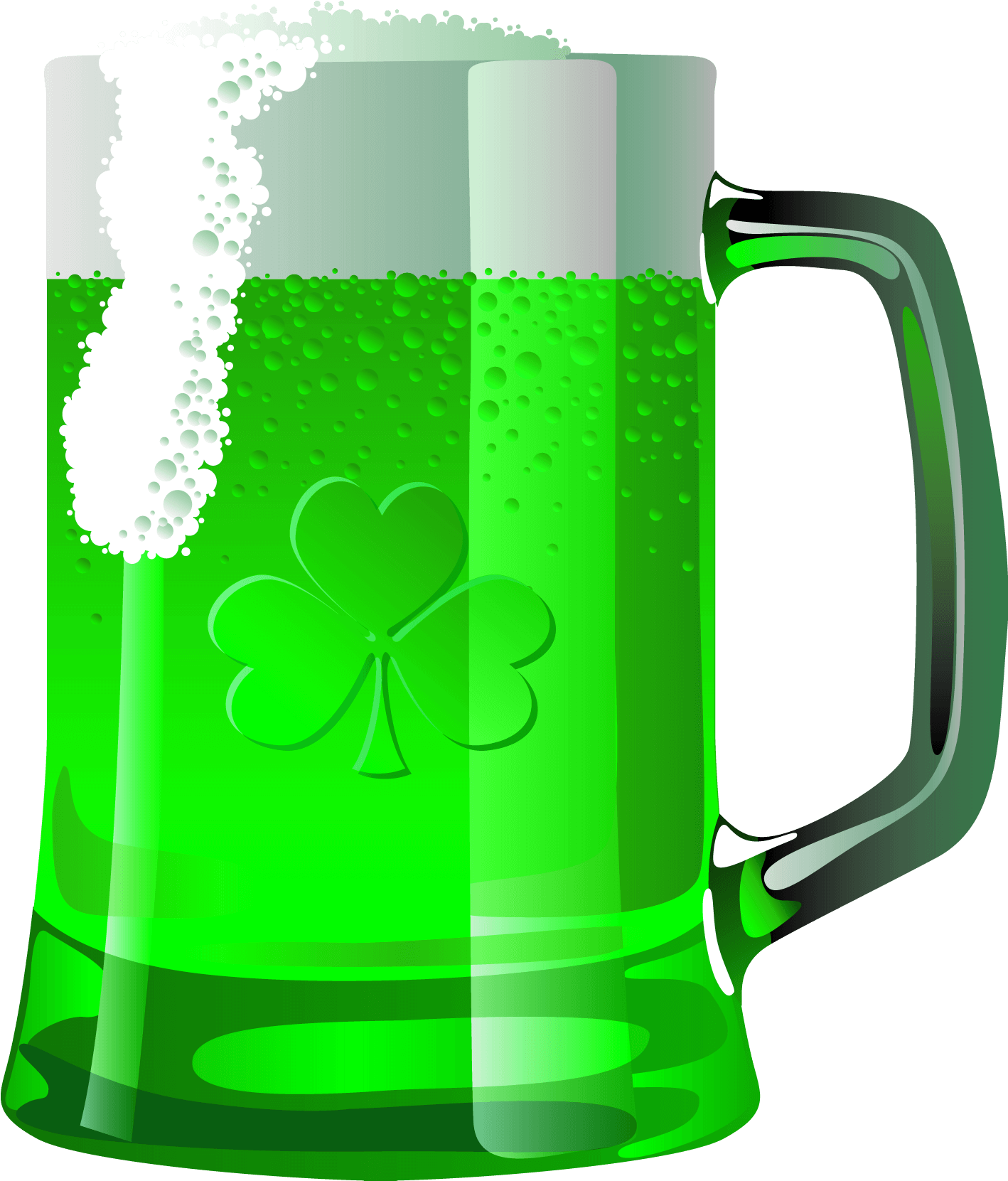 Green Beer Saint Patricks Day PNG