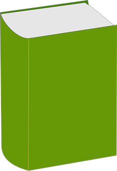 Green Book Vector Illustration PNG