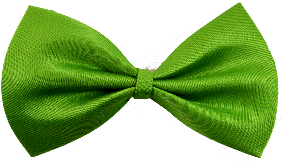 Green Bow Tie Transparent Background PNG