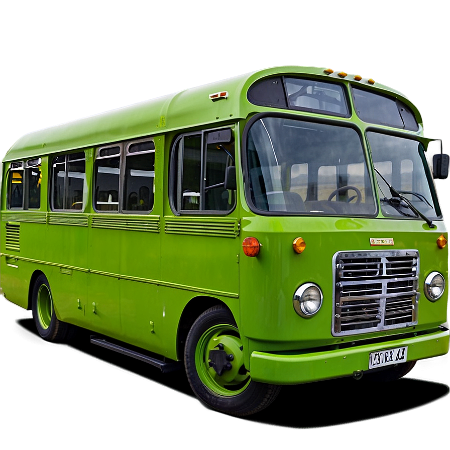 Green Bus Png Yce PNG