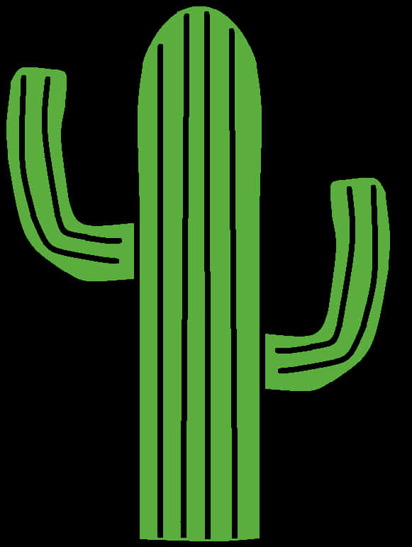 Green Cactus Graphic PNG