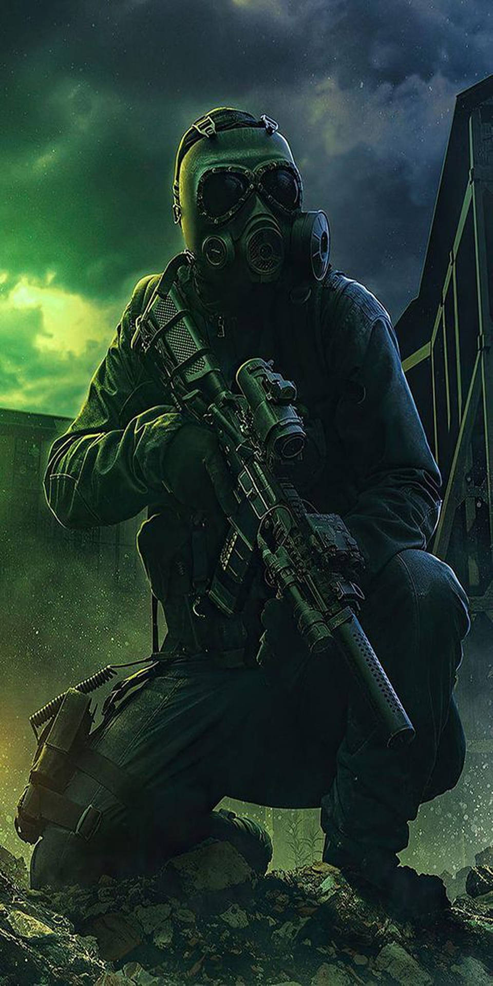 Green Call Of Duty Phone Wallpaper