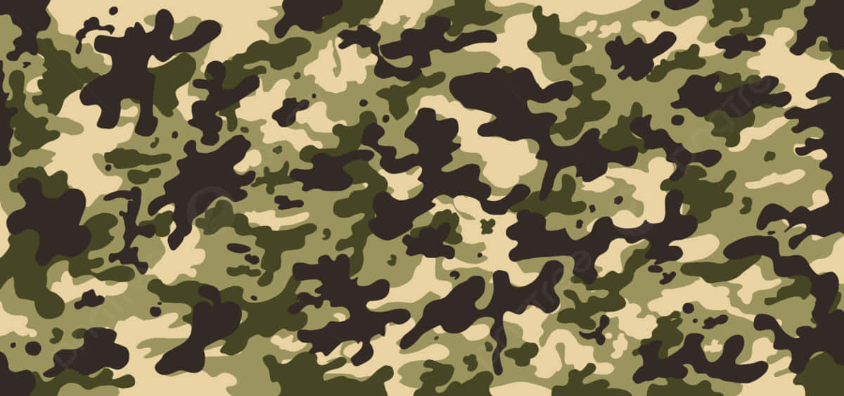 Get ready to blend in with the great outdoors in our rugged Olive green camo. Wallpaper