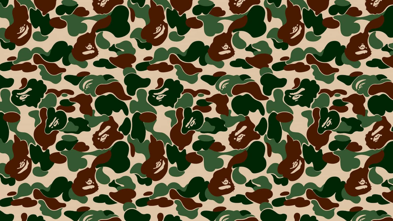 Tarnmodusgrünes Camouflage Hält Dich Versteckt Wallpaper