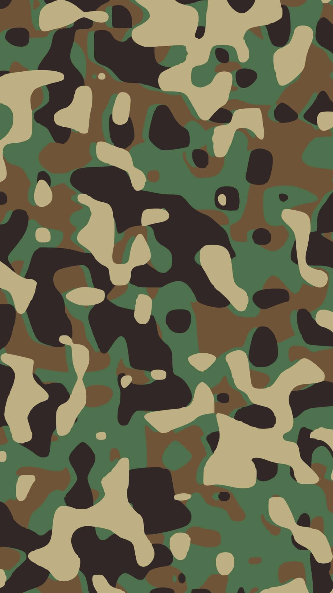 Show off your wild side with this bright green camo print. Wallpaper
