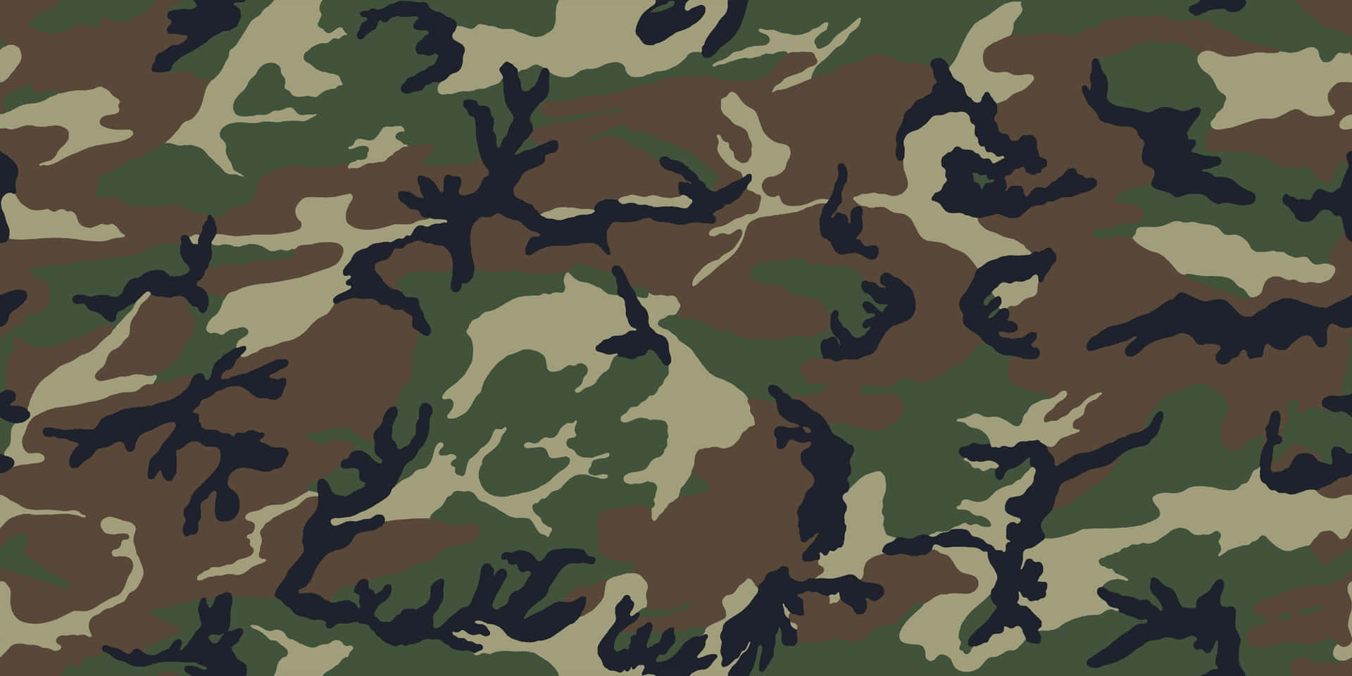 Rågrøntcamouflage Til Taktiske Friluftsmænd. Wallpaper