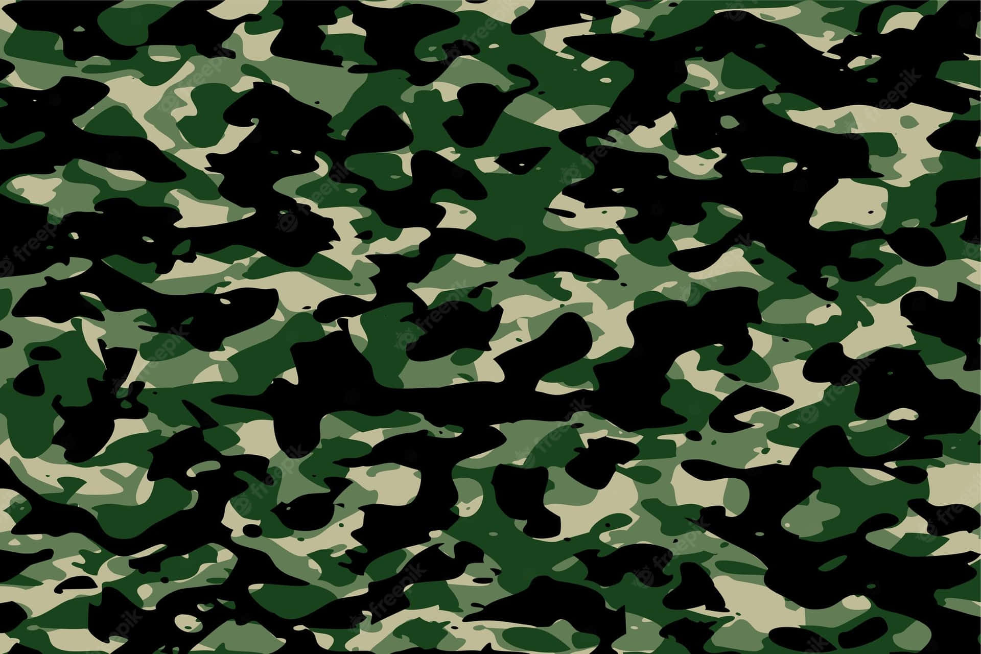 Visadin Kärlek Till Kamouflagemönster Med Denna Stilfulla Väggkonst. Wallpaper