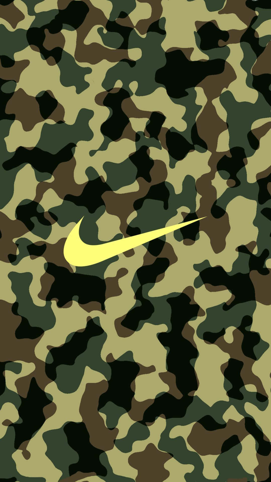 Nike kamuflage tapet - tapeter til din telefon Wallpaper