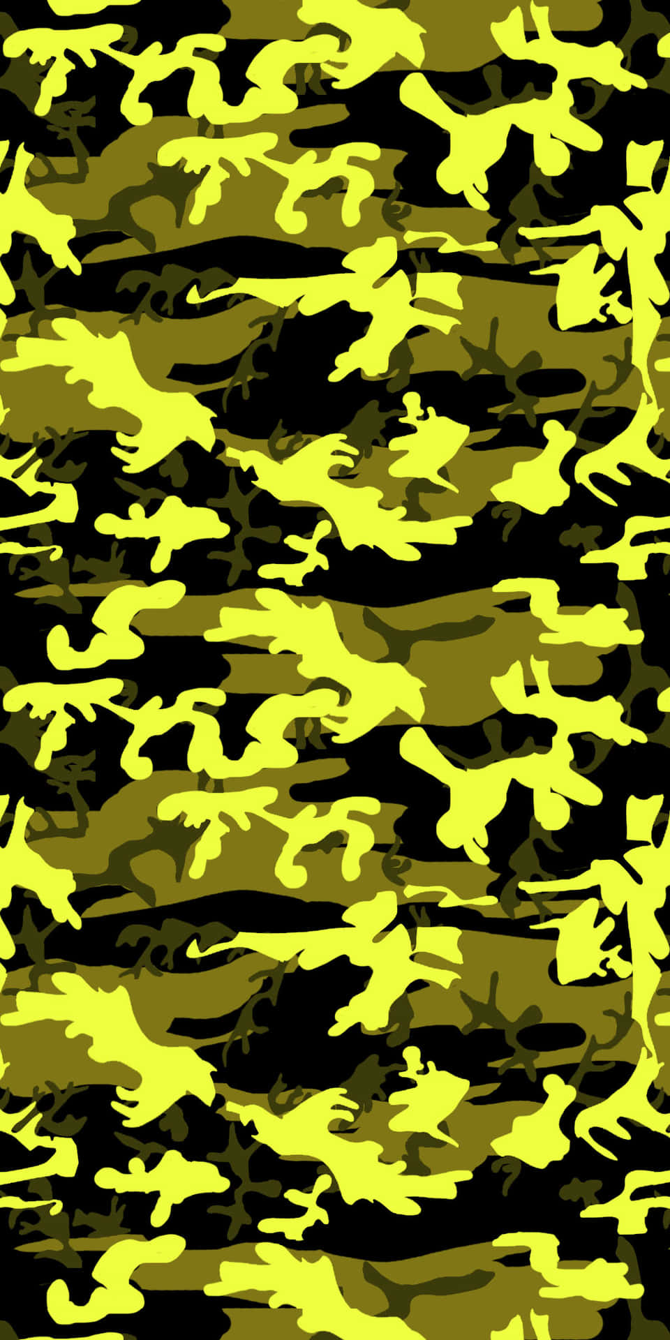 Kom udendørs klar: Alt-vejr Grøn Camouflage Udstyr Wallpaper