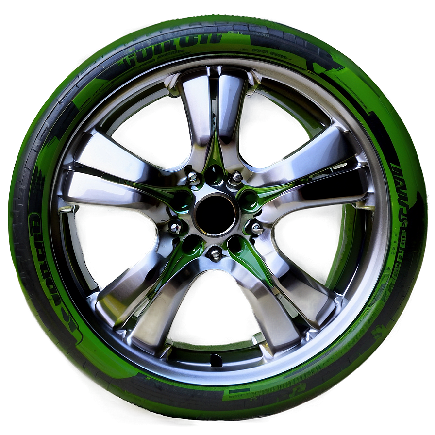 Green Car Wheel Png Nlc PNG