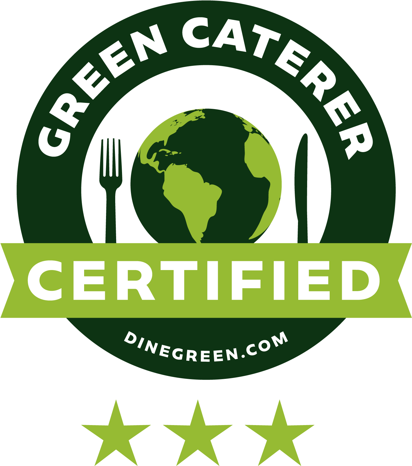 Green Caterer Certified Logo PNG