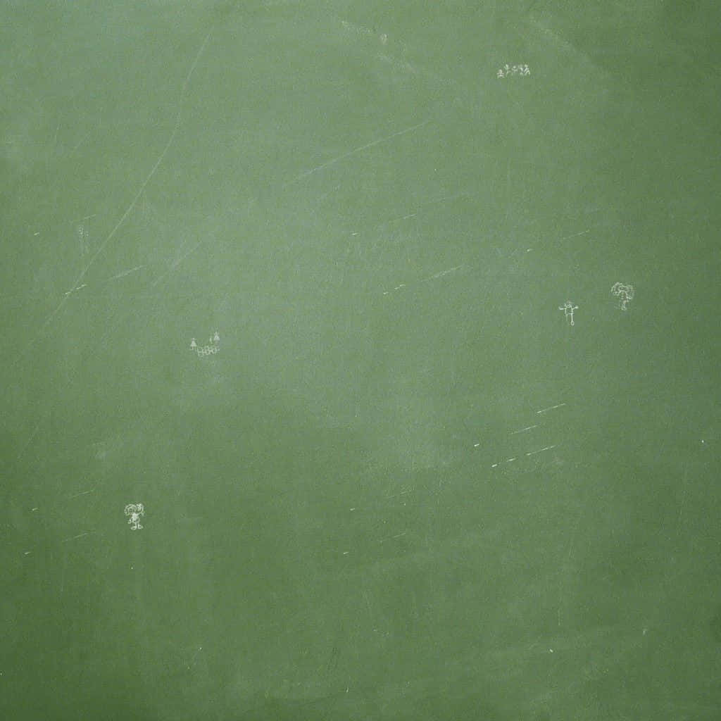 An empty school green chalkboard background.