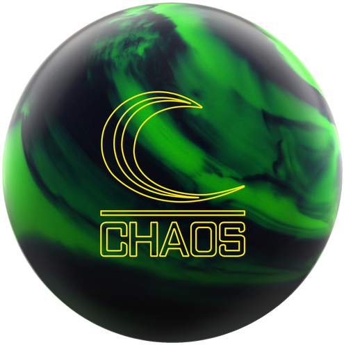 Green Chaos Bowling Ball PNG