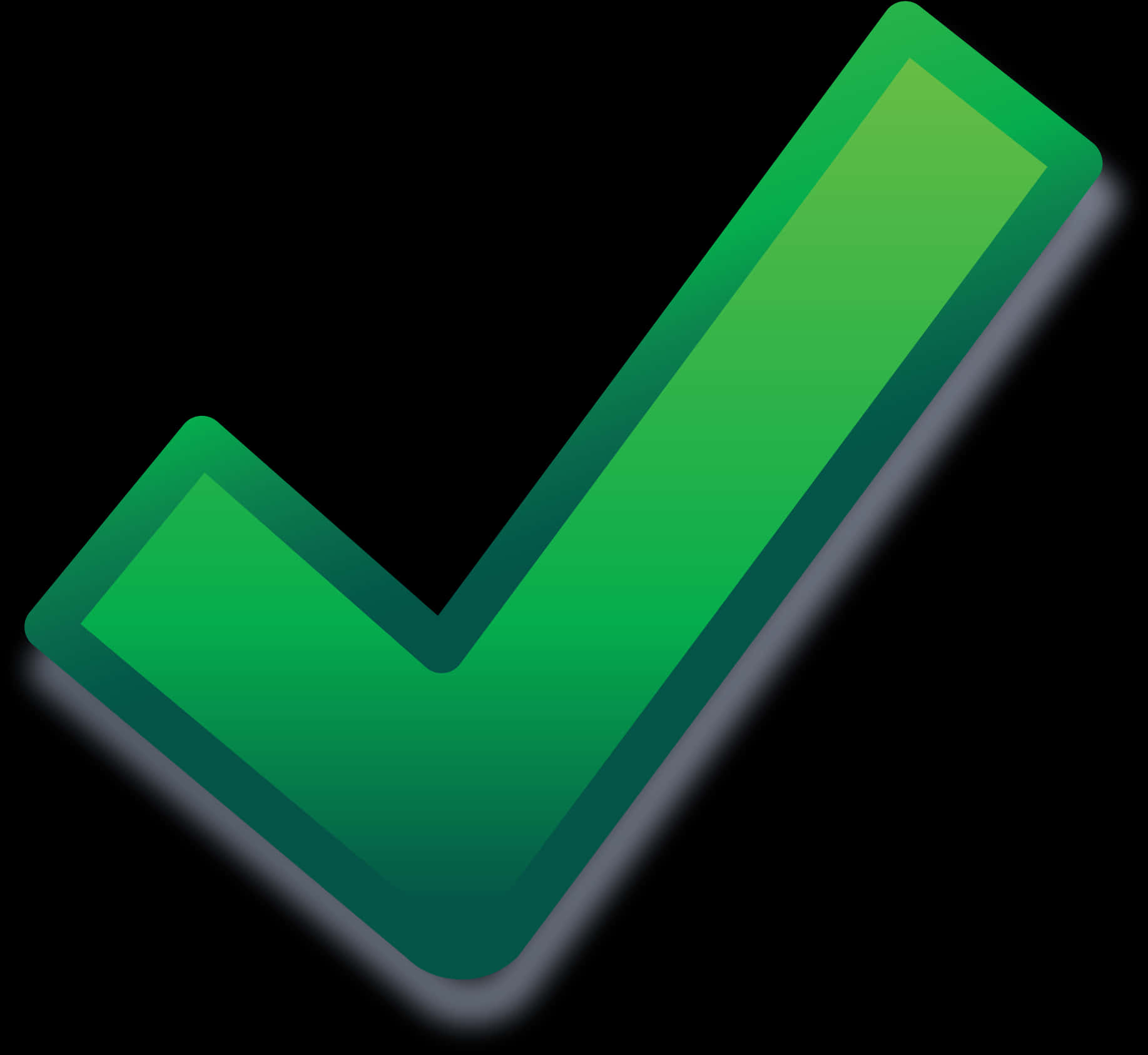 Green Check Mark Graphic PNG