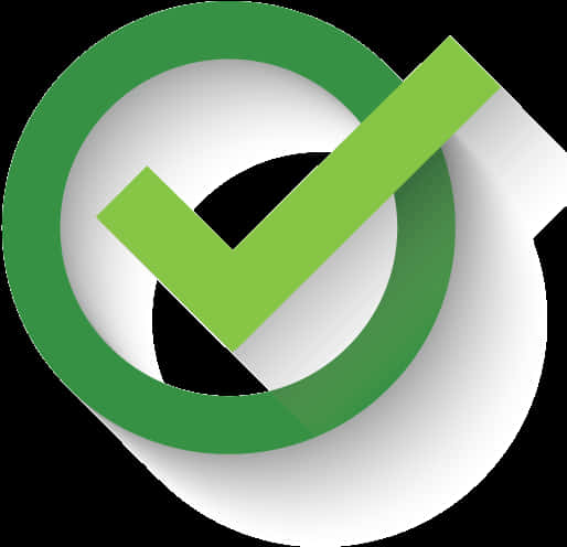 Green Check Mark Graphic PNG